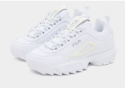 Fila. Оригинал. Вьетнам. Кожанные сникерсы кроссовки Fila disruptor  premium.