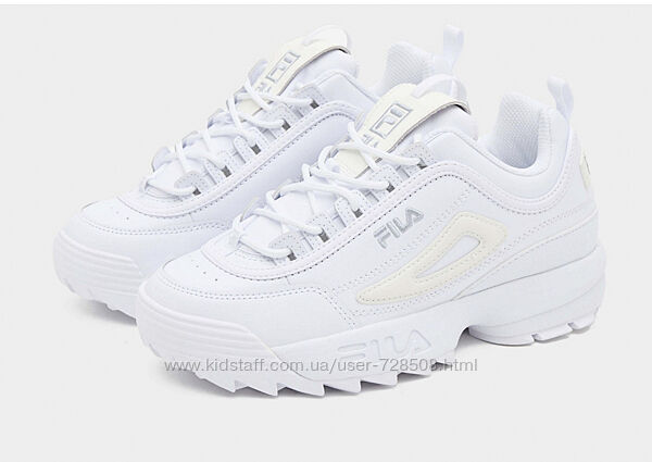Fila. Оригинал. Вьетнам. Кожанные сникерсы кроссовки Fila disruptor  premium.