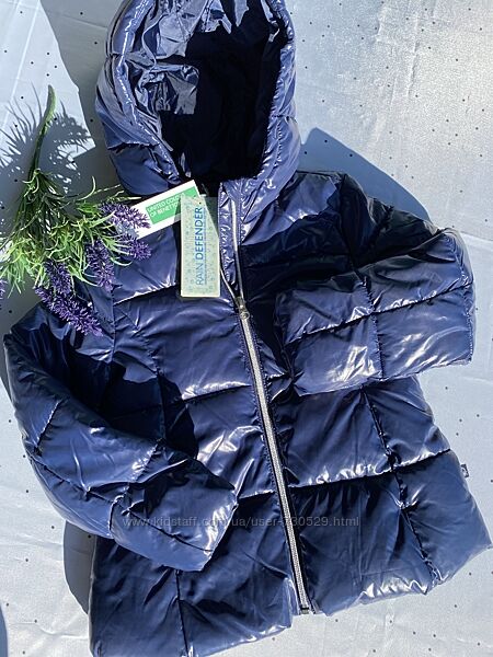 Зимова куртка benetton розмір 6-7 років 120см