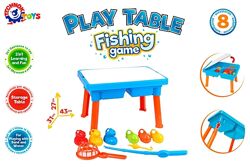 Игрушка Набор для рыбалки 8133 Технок, Игровой столик 8140 с Мозаикой Техно