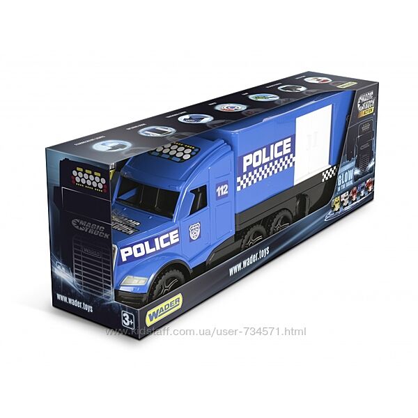 Грузовик Wader 36200 Magic Truck Полиция