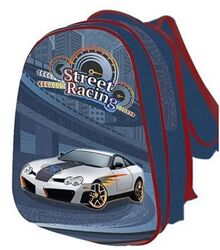Рюкзак твердий 393018см, з м&acuteякими нашивками, серія STREET RACING спорти