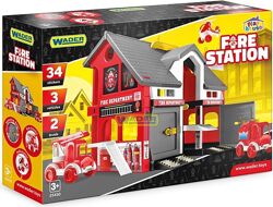 Игровой набор Wader 25410 Пожарная станция Play House