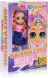Кукла hairdorables fashion dolls bella с сюрпризами