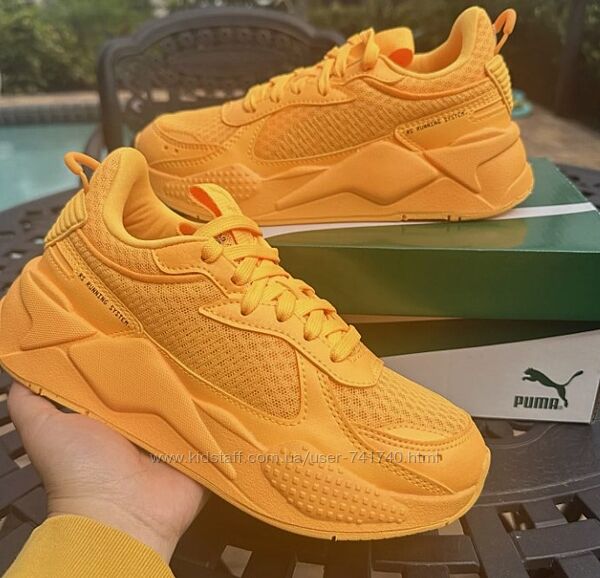 Яскраві жовті кросівки PUMA Women Rs-X Summer Squeeze