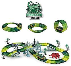 Динозавр Dino World Детская гибкая гонка Авто Трек Игрушки Динозавр