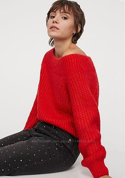 Укороченный свитер новый H&M 