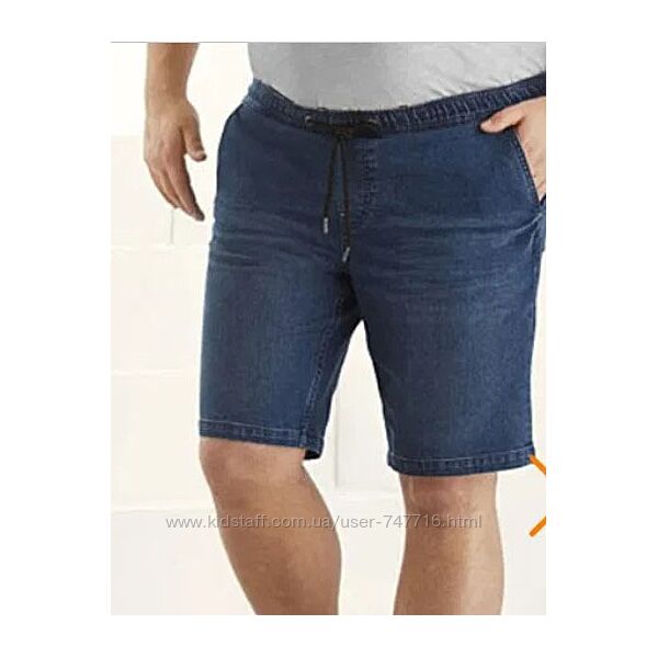 Чоловічі джинсові шорти великих розмірів Livergy