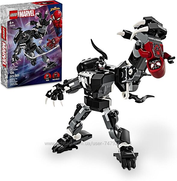 Lego Marvel Venom Марвел Веном проти Майлза Моралеса.