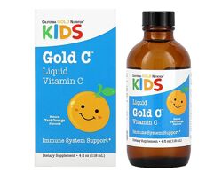 CGN Вітамін C для дітей у рідкій формі  118мл California Gold Nutrition