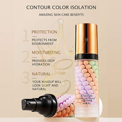 База для обличчя триколірна Jomtam Contour Color Isolation