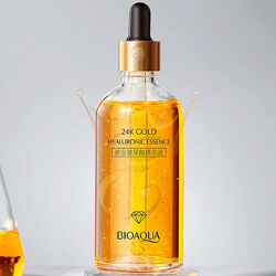 Сироватка для обличчя BIOAQUA 24k Gold Hyaluronic Essence 