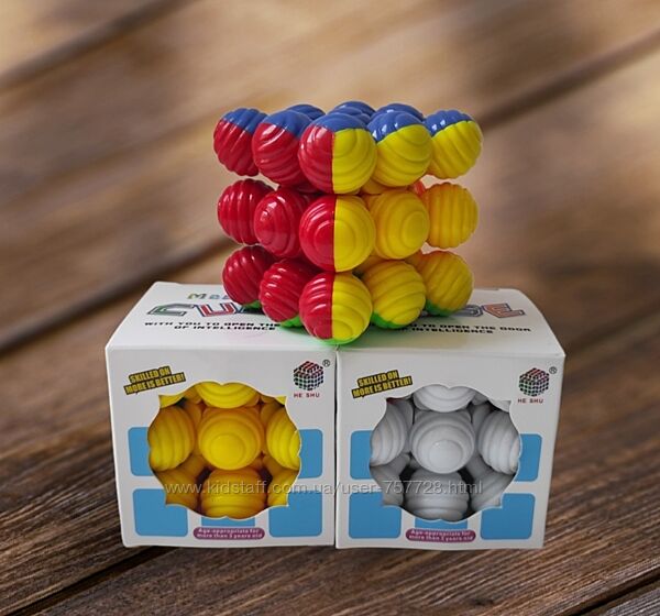 Кубик Рубика Magic Cube 3x3 шарики, без наклеек