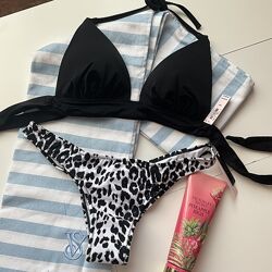 Купальник з пуш ап Victorias Secret з двома кольорами плавочек розмір М