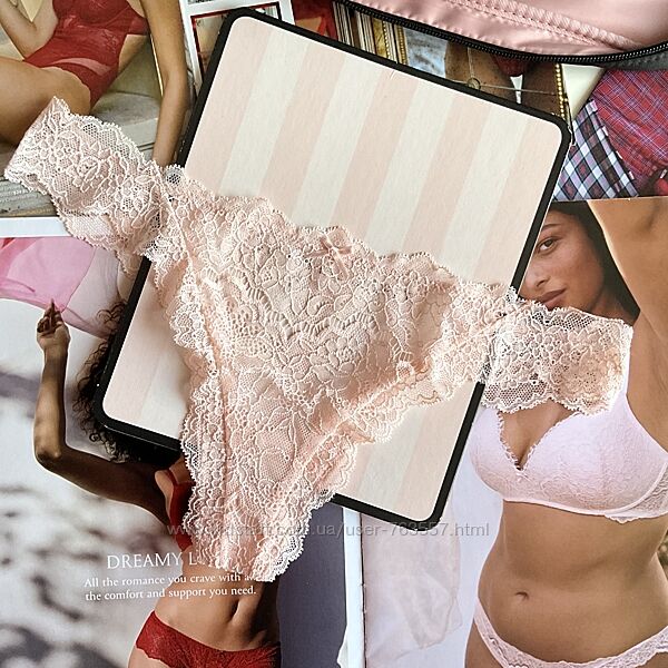 Гарнюні мереживні стрінги Dream Angels від Victorias Secret