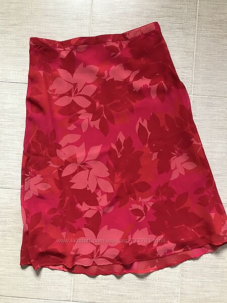 Шикарная шифоновая юбка, на подкладке H&M.  S