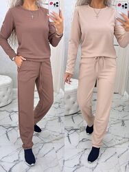 Спортивний прогулянковий костюм рубчик S, M, L, XL