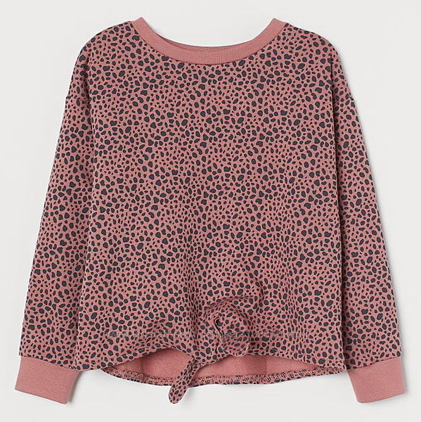 Оригинальный свитшот H&M с узлом