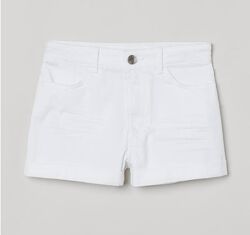 Белые шорты H&M подросткам