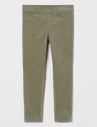 Вельветовые треггинсы новинки от H&M 