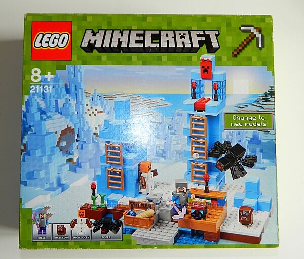 Конструктор Lego Minecraft  21131 Ледяные шипы  