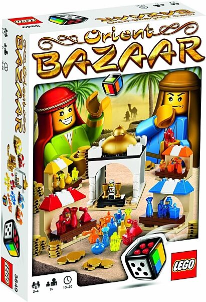 Конструктор LEGO Games Настольные игры Восточный Базар 3849 Лего