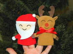 Новогодние игрушки Николай олень