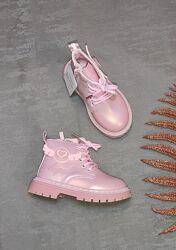 Ботинки рожеві  Демі сезон