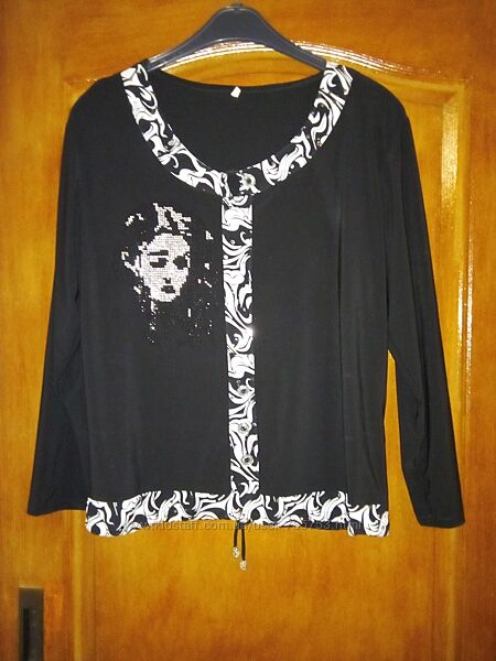 Блузка, гарна, чорна.