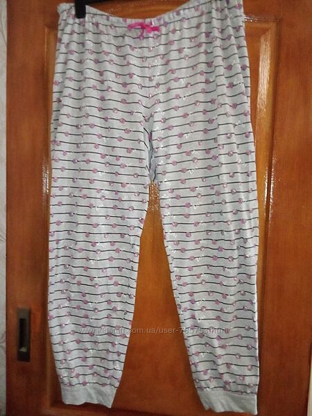 Штани піжамні, домашні, великий розмір.