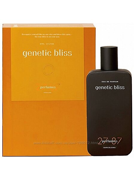 27 87 Perfumes Genetic Bliss Распив . Оригинал 