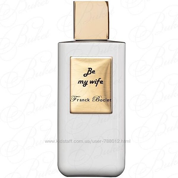 Franck Boclet Be My Wife Extrait De Parfum Парфум Розпив , Оригінал , ціна