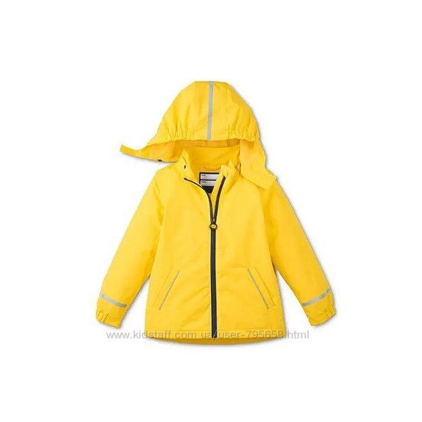 Куртка на флисе от дождя дождевик грязепруф 80 86 92 98 104 110 116 Tchibo