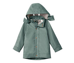 Куртка непромокаемая дождевик 80 86 92 104 110 116 Tchibo удлиненная 