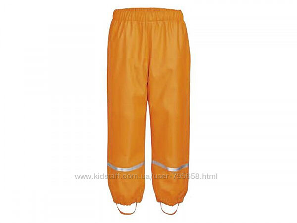 Штаны дождевик грязепруф 116 122 128 Lupilu непромокайка 