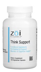 ZOI Research, поддержка мыслительных способностей, 180 растительных капсул
