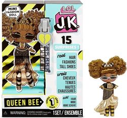 L. O. L. Surprise JK Queen Bee Mini Fashion Doll with 15 Surprises Квин Би