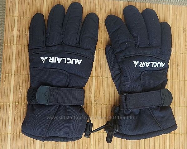 Горнолыжные перчатки AUCLAIR, тёплые, водозащитные, р. S, состояние новых