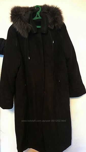 Пальто 2 в 1 великого розміру осінньо- зимове розмір 60-64