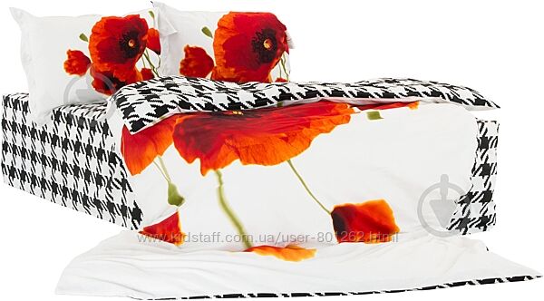 Комплект постільної білизни fashion poppy 2,0 кольоровий la nuit