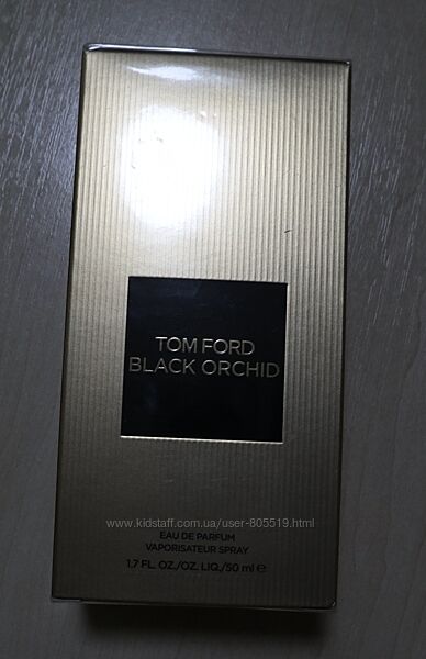 Парфюмированная вода Tom Ford Black Orchid, оригинал, 50 мл