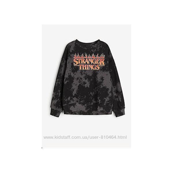 Світшот, толстовка на флісі oversize h&m 146/152, 158/164