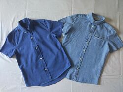 Рубашка/шведка mini Boden, H&M на рост 116-128см6-7-8лет