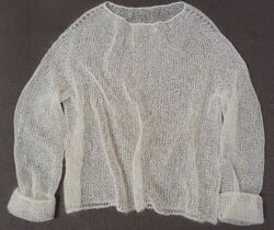 Белоснежная паутинка из супер кидмохера