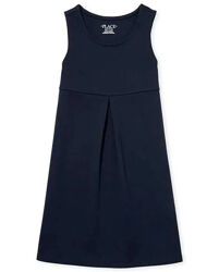 Children&acutes Place Шкільне плаття для дівчинки 7/8 років сине