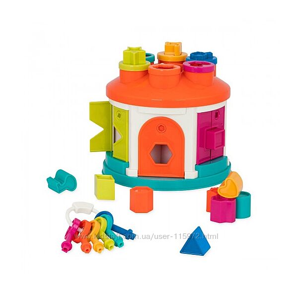 Розвиваюча іграшка-сортер - Розумний будиночок