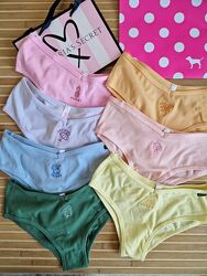 Набір базових трусиків з 7 штук тиждень оригінал Victorias Secret