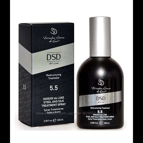DSD de luxe 5.5 steel and silk treatment spray спрей