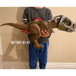 Jurassic World T-Rex музичний, динозавр виривається з намордника