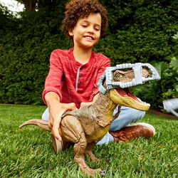 Jurassic World T-Rex музичний, динозавр виривається з намордника